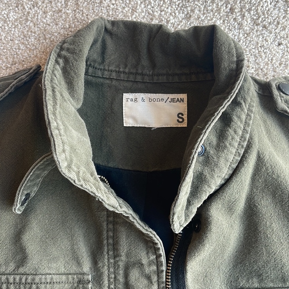 Rag & Bone Cropped Military Jacket - Picture 5 of 8